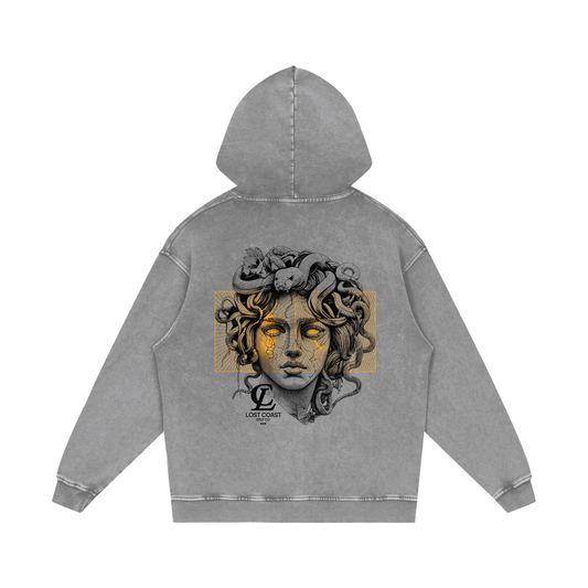 hoodie,acid wash